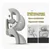 Ergonomic Office Chair, Height Adjustable Desk Chair and Gaming Chair
