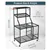 All-in-One Gym Storage Organizer Rack with Wheels and Leveling Feet