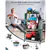 All-in-One Gym Storage Organizer Rack with Wheels and Leveling Feet