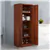 63' Kitchen Storage Cabinet, 5-tier with Adjustable Shelves, Tan