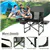 Director’s Chair with Side Table - Black