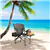 Director’s Chair with Side Table - Black