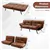 Convertible Sofa Bed - Brown