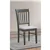 7PCS Modern Rubber wood Dining Set - Grey