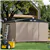 Spacious 12 x 10 ft Metal Garden Storage Shed with Lockable Doors