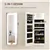 Illuminated Wardrobe Mirror & Jewelry Vault
