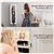 Illuminated Wardrobe Mirror & Jewelry Vault