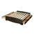 Modubox Mate’s Queen Platform Bed with 6 Drawers in Black