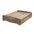 Modubox Mate's Queen Platform Bed with 6 Drawers in Drifted Grey