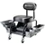 Powerbuilt Professional Mechanics Roller Seat – Heavy Duty with Backre