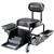 Powerbuilt Professional Mechanics Roller Seat – Heavy Duty with Backre