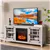 58 Inches TV Stand with 18 Inches Electric Fireplace Heater