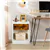 Set of 2 Nightstand with Drawer