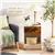 Set of 2 Nightstand with Drawer