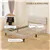 Queen Size Bed Frame with Upholstered Headboard