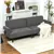 Modern 3-Seater Couch - Gray