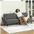 Modern 3-Seater Couch - Gray