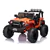 Kids 24V Upgraded EVA Ride-on Truck - Rubber Wheels, Bluetooth, Lights