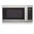 Compact Stainless-Steel Countertop Microwave – 700 W with Child-Lock