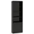 Freestanding Bookshelf with 6 Shelves and 2-Door Cabinet