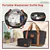 Stylish Black Travel Gear for Modern Travelers set of 5