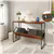 ODIKA Console Table, 109cm Industrial Millwork Wood Entryway Table