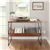 ODIKA Console Table, 109cm Industrial Millwork Wood Entryway Table