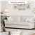 3-Seater Sofa with Rolled Arms, Removable & Washable Covers, Deep Seat