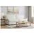 3-Seater Sofa with Rolled Arms, Removable & Washable Covers, Deep Seat