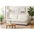 3-Seater Sofa with Rolled Arms, Removable & Washable Covers, Deep Seat