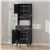 ArdenWood Kitchen Hutch - Black