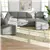 Pull Out Sofa Bed with Hidden Storage, Chaise Lounge, Velvet Upholster