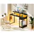 Compact 39-Inch Work & Play Desk with Shelving & Hanger