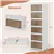 Mobile 6-Tier Access Bins with Doors — Stack & Fold