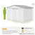 Spacious 9 x 6 ft Metal Garden Storage Shed