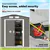 Spacious 9 x 6 ft Metal Garden Storage Shed