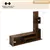 TV Stand Console Table with Storage Shelve