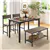 4 Pieces Rustic Dining Table Set