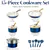 Steel 15-Piece Nonstick Ceramic Cookware Set with Accessories