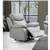 Chair Power Recliner - Grey