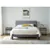Soft Gray Upholstered Platform Bed Frame – No Box Spring Needed