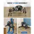 Quiet Magnetic Under-Desk Pedal Exerciser & Bands