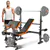 6-in-1 Adjustable Weight Bench & Rack Set