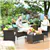 4-Piece Rattan Patio Seating Set