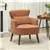 Elegant Corduroy Accent Chairs – Plush, Supportive & Durable, Set of 2