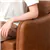 Moderno 2-Seater PU Leather Couch - Brown