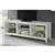 Beach Wood TV Stand - White