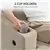 Comfort Lounge 3-Seater Sofa - Light Brown