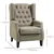 Modern Khaki Accent Chair