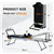 Soges Foldable Pilates Reformer for Home Gym with Rebounder